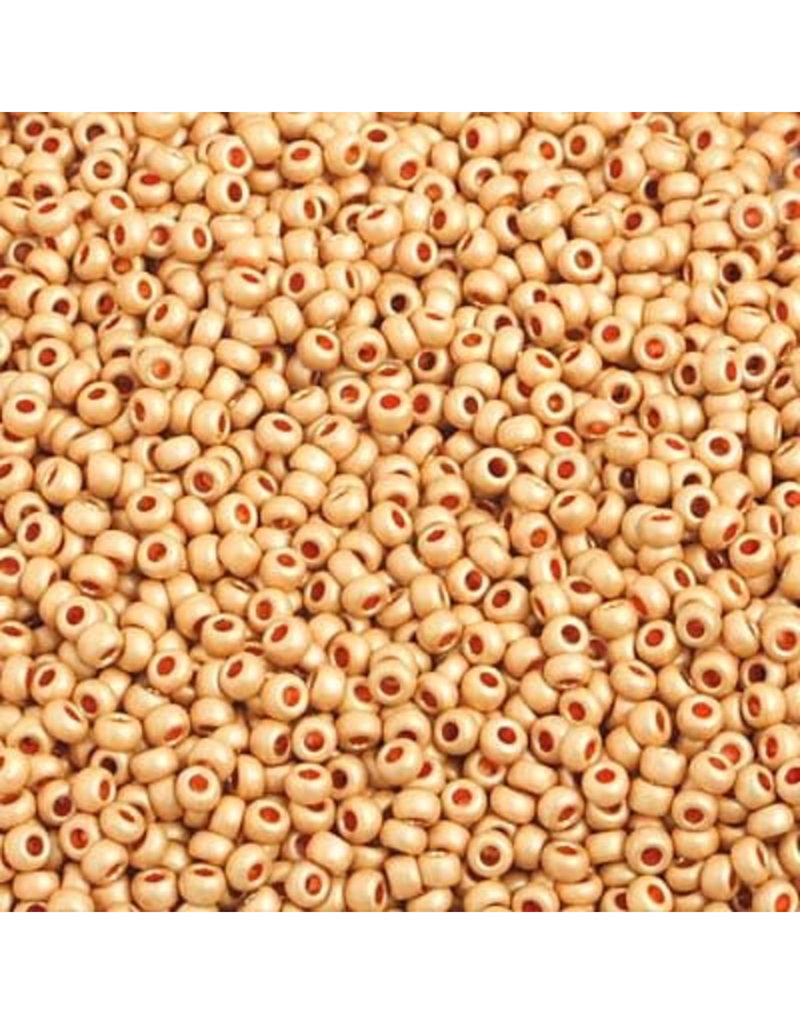 Czech 42019 10  Seed 125g Gold Matte Metallic Terra