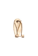 Fingernail Earring 10x20mm Rose Gold x20