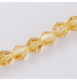 3mm Bicone Topaz x120