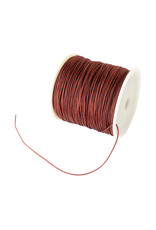 Chinese Knotting Cord .8mm Saddle Brown x100y