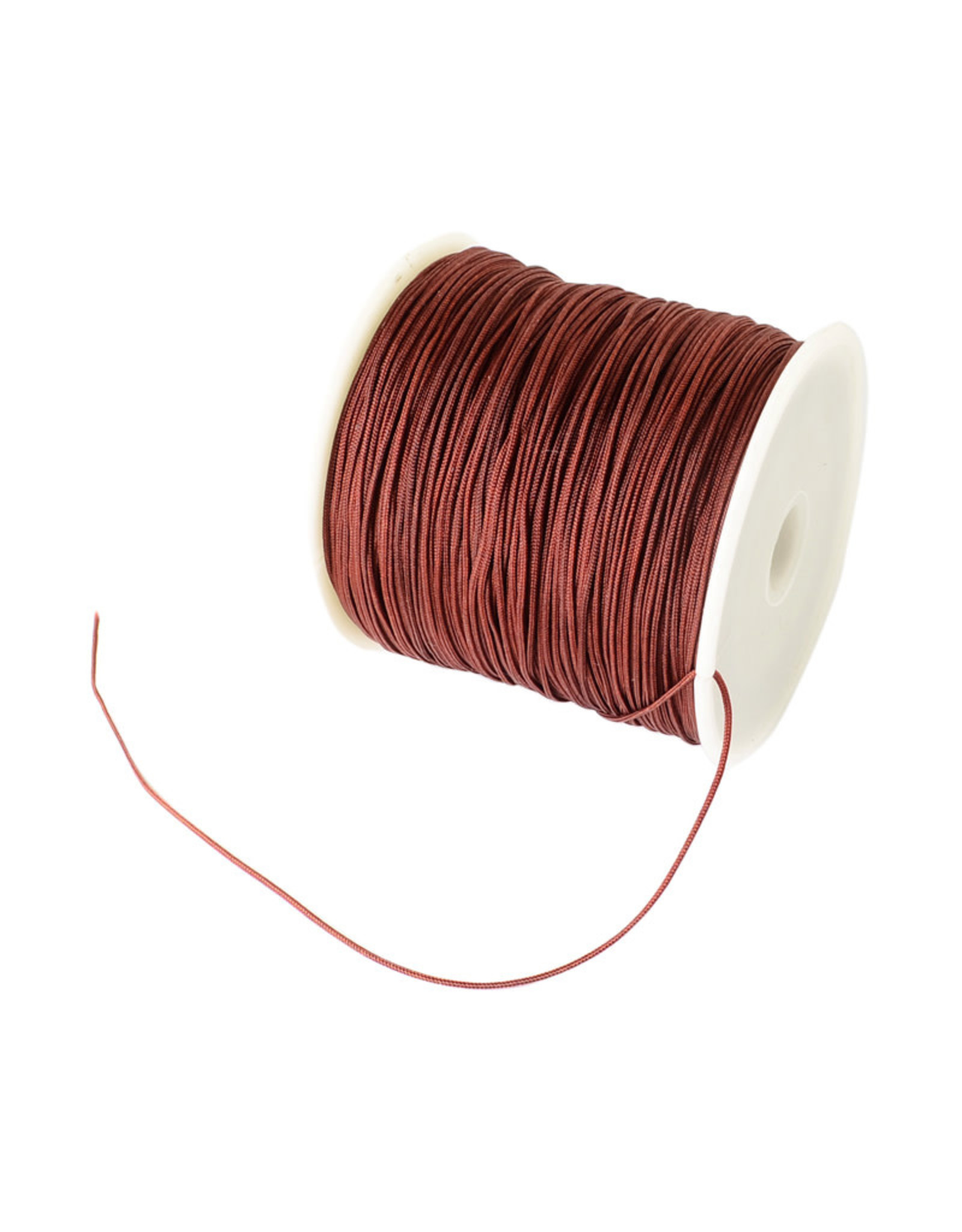 Chinese Knotting Cord .8mm Saddle Brown x100y