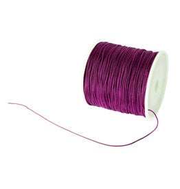 Chinese Knotting Cord .8mm Dark Purple x100y