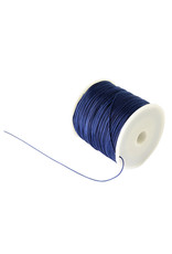 Chinese Knotting Cord .8mm Prussian Blue x100y
