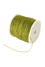Chinese Knotting Cord .8mm Olive Green x100y