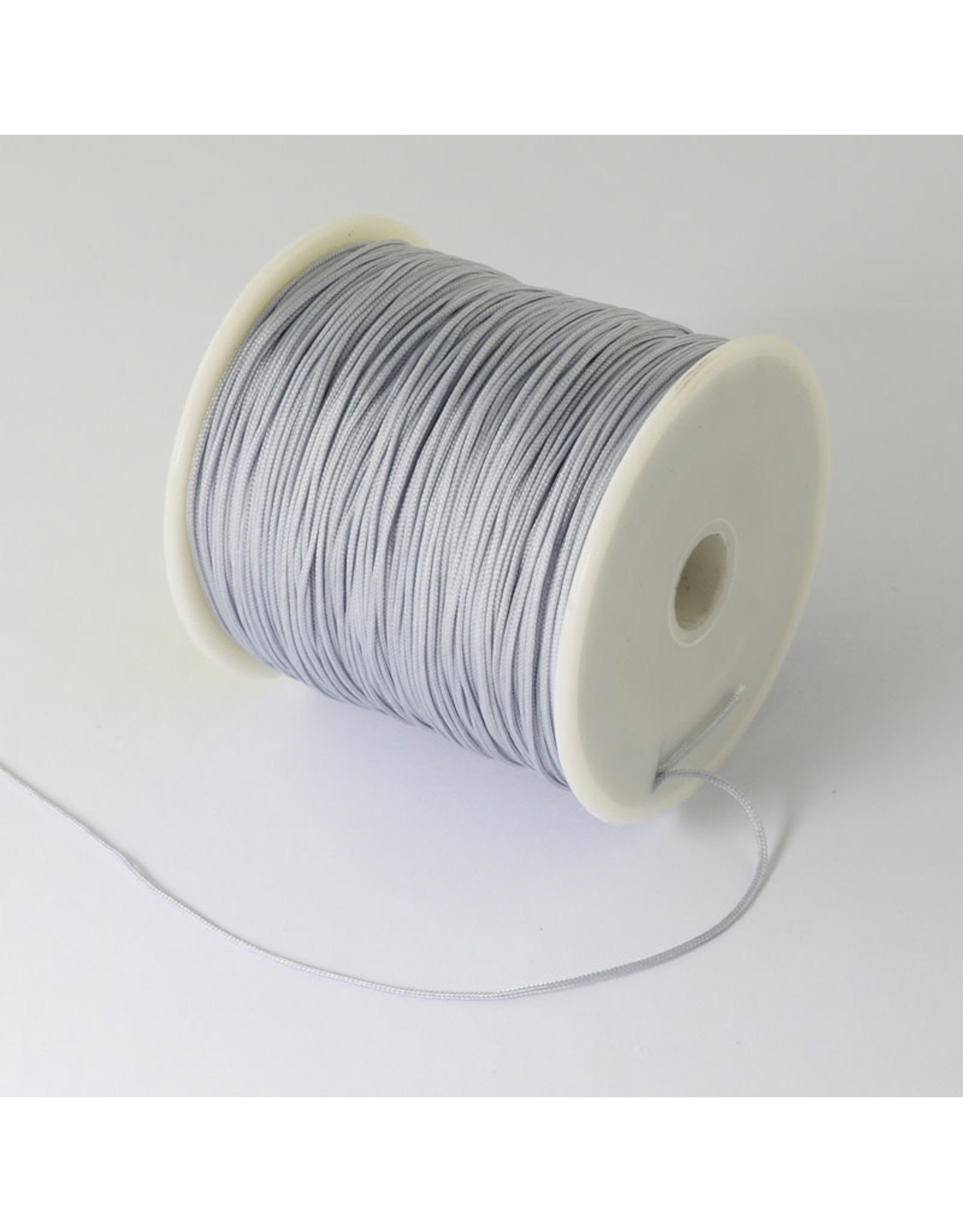 Chinese Knotting Cord .8mm Light Grey x100y