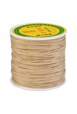 Chinese Knotting Cord .8mm  Light Brown  x100y