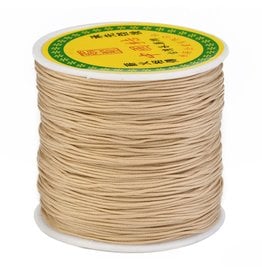 Chinese Knotting Cord .8mm  Light Brown  x100y