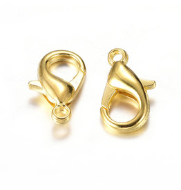 Lobster Clasp 10mm Gold x50 NF