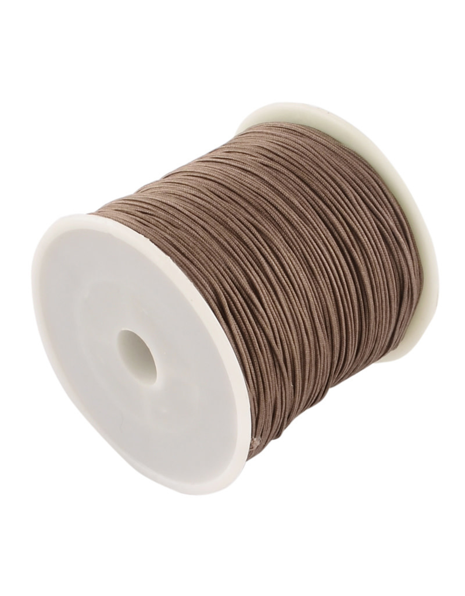 Chinese Knotting Cord .8mm Camel Brown x100y