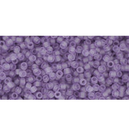 Toho 19fB 15 Round 20g  Transparent Sugar Plum Purple Matte