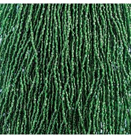 10/0 Czech 3 Cut Seed Beads Opaque Medium Dark Green – i-Bead Inc.