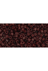 Toho 46  1.5mm  Cube  6g   Opaque Oxblood Brown