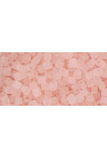Toho 11f 1.5mm  Cube  6g Transparent Rosaline Pink Matte