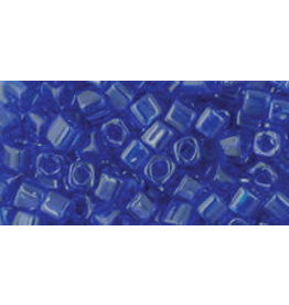 Toho 8B 1.5mm  Cube  40g  Transparent Cobalt Blue