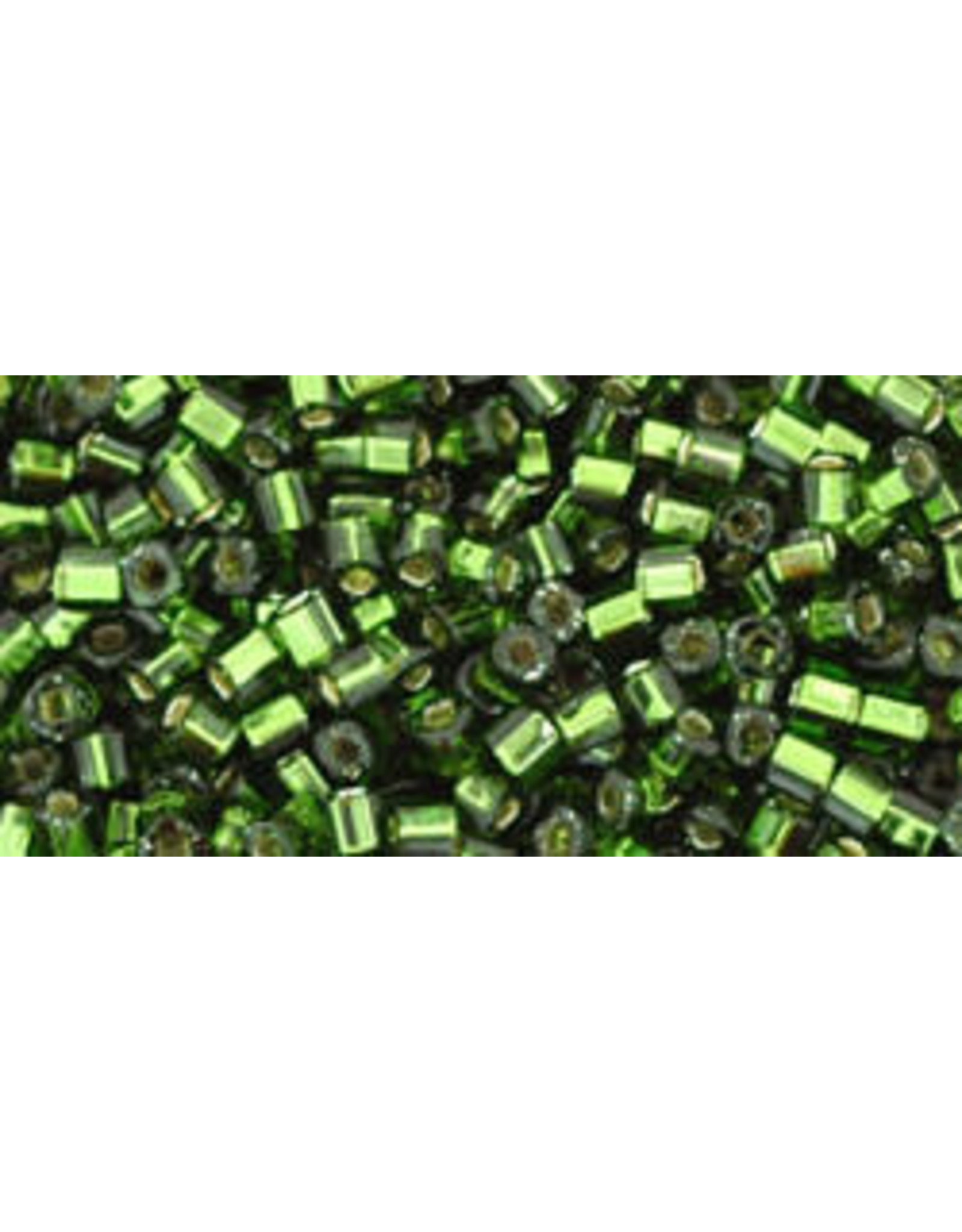 Toho 37 1.5mm  Cube  6g  Olive Green s/l