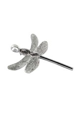 Dragonfly 97x113mm  Silver  x1  NF