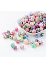 10mm Polymer Clay Assorted  x5 pair