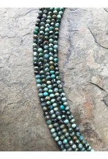 3mm Tibetan Turquoise Faceted 17"