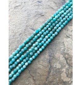 4mm Amazonite Faceted 17"