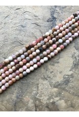 4mm Pink Opal Faceted 17"