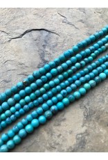 5mm Turquoise Round  17"