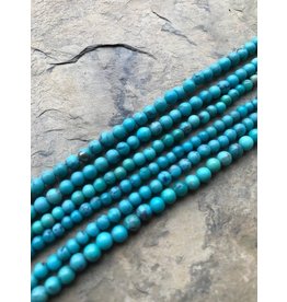 5mm Turquoise Round  17"