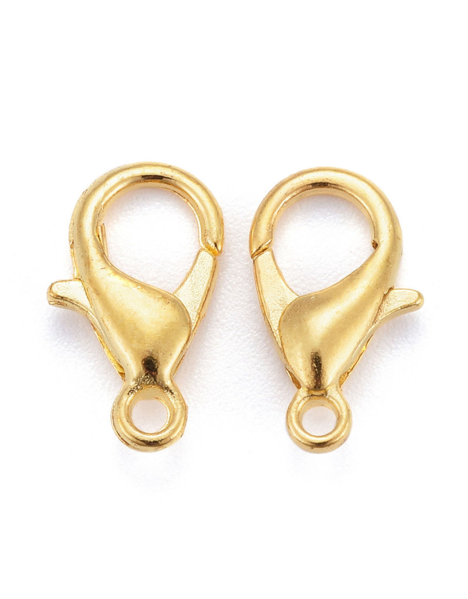Lobster Clasp 12mm Gold x50 NF