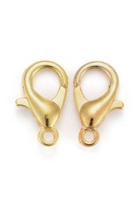 Lobster Clasp 14mm Gold   x50  NF