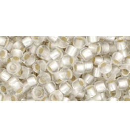 Toho 21f 8  Round 40g  Clear s/l Matte