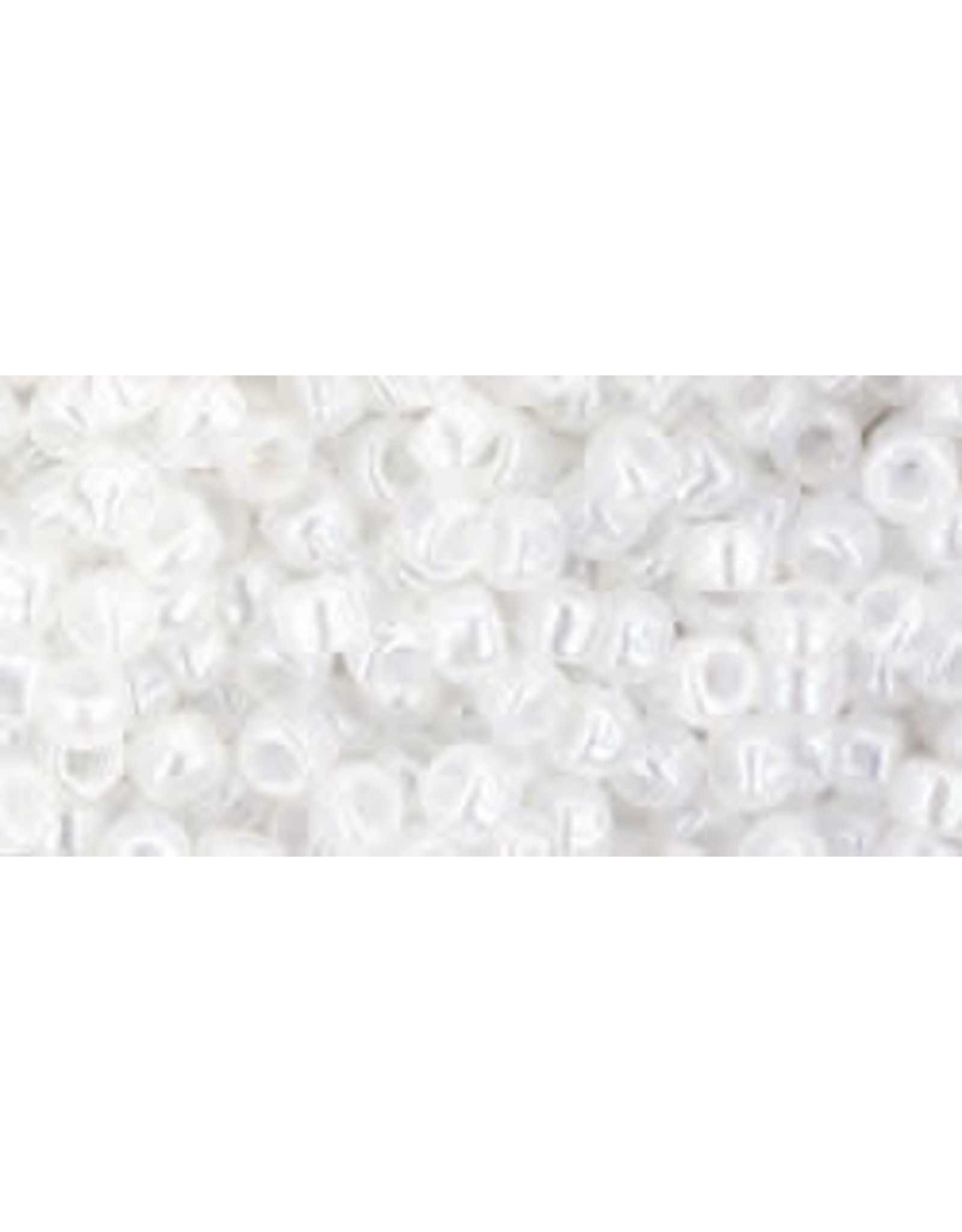 Toho 141  8  Round 40g Ceylon Snowflake White