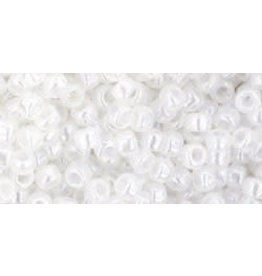 Toho 141  8  Round 40g Ceylon Snowflake White