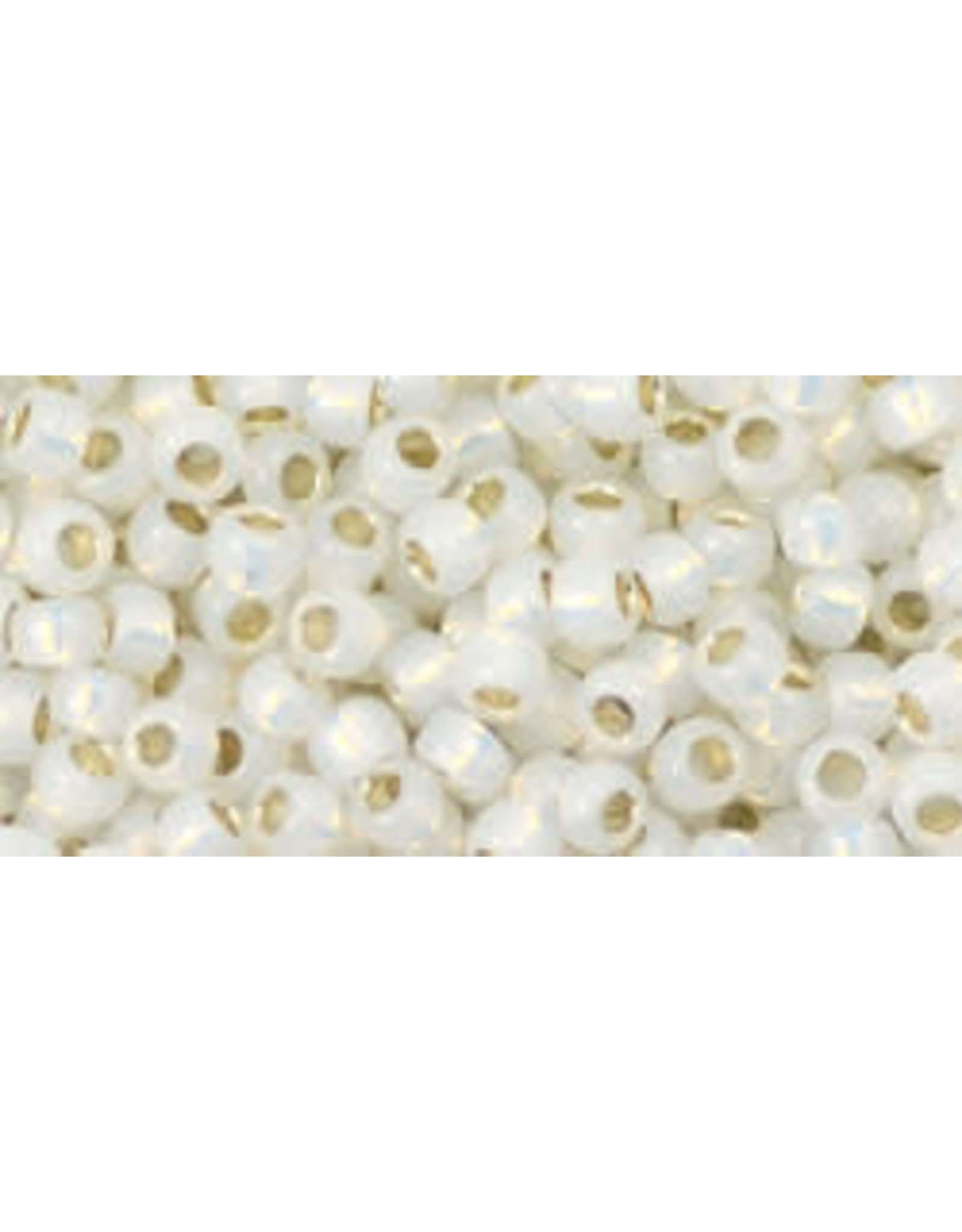 Toho 2100  8  Round 40g Milky White s/l