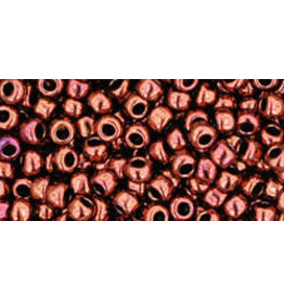 Toho 222 8  Round  40g  Dark Bronze Brown