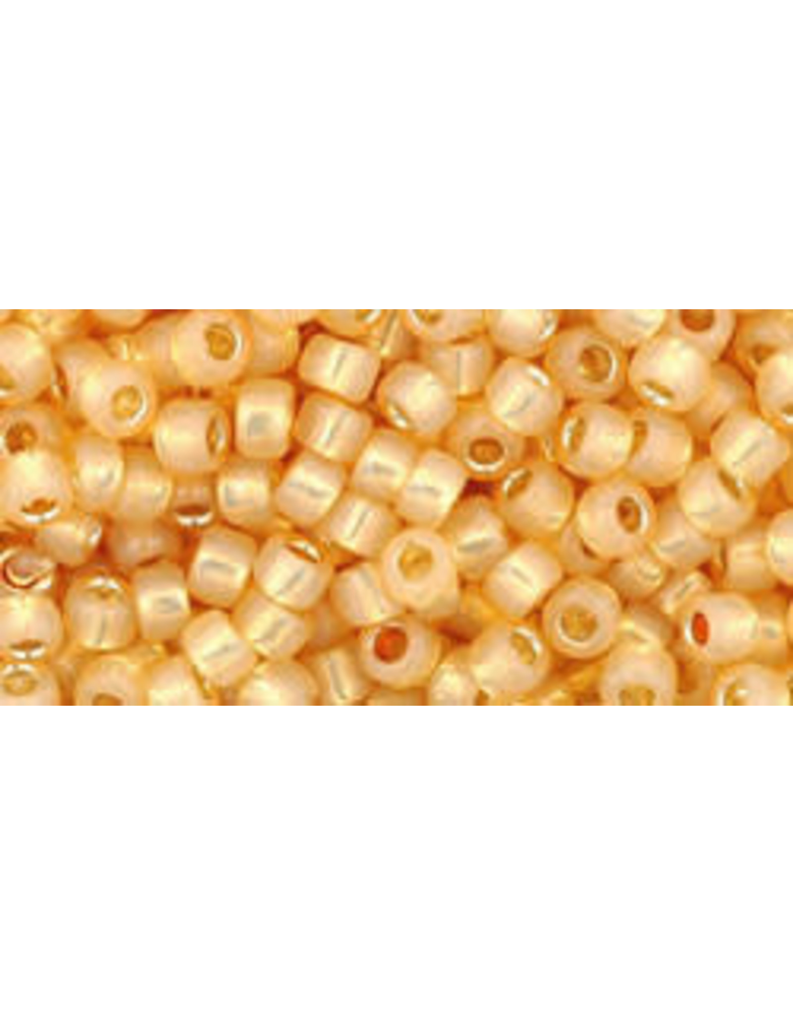 Toho 2110  8  Round  40g  Milky Topaz Gold s/l