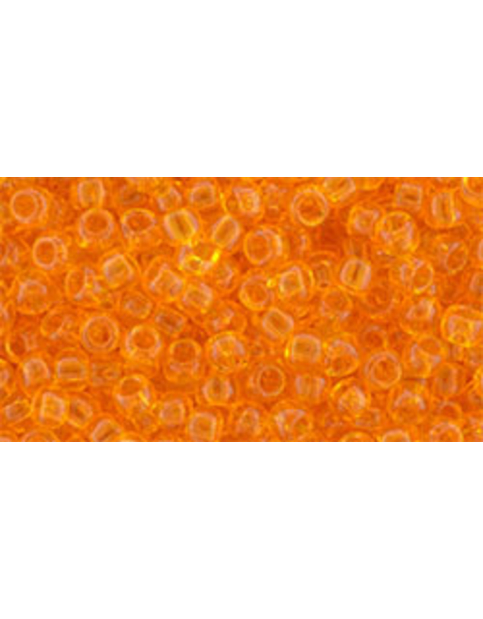 Toho 10 8  Round   40g Transparent Light Orange