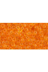 Toho 10 8  Round   40g Transparent Light Orange
