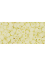 Toho 142f 8  Round   40g  Ceylon Yellow Matte