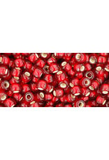 Toho 25cf  8  Round 40g  Red Matte s/l