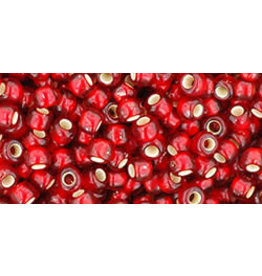 Toho 25cf  8  Round 40g  Red Matte s/l