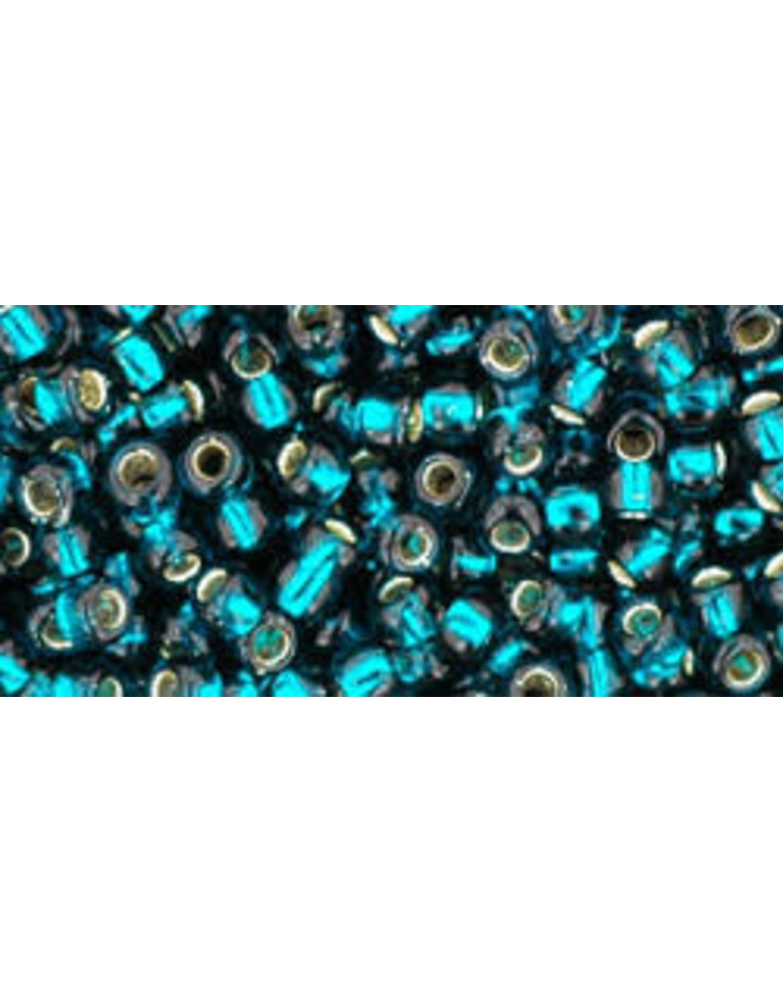 Toho 27bd 8  Round  40g  Teal Green s/l