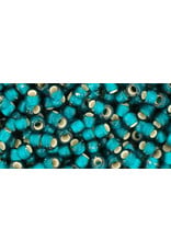Toho 27bdf 8  Round   40g  Teal Green s/l Matte