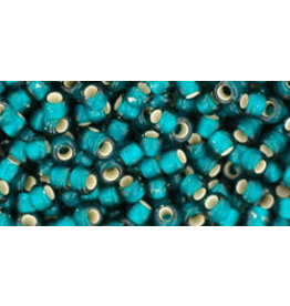 Toho 27bdf 8  Round   40g  Teal Green s/l Matte
