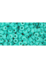 Toho 55f 8  Round   40g Opaque Turquoise Blue  Matte