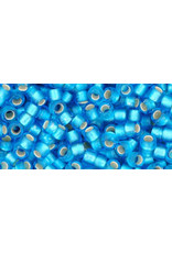 Toho 23bfB 8  Round  40g  Aqua Blue s/l Matte