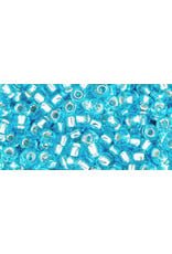 Toho 23 8  Round  40g  Aqua Blue s/l