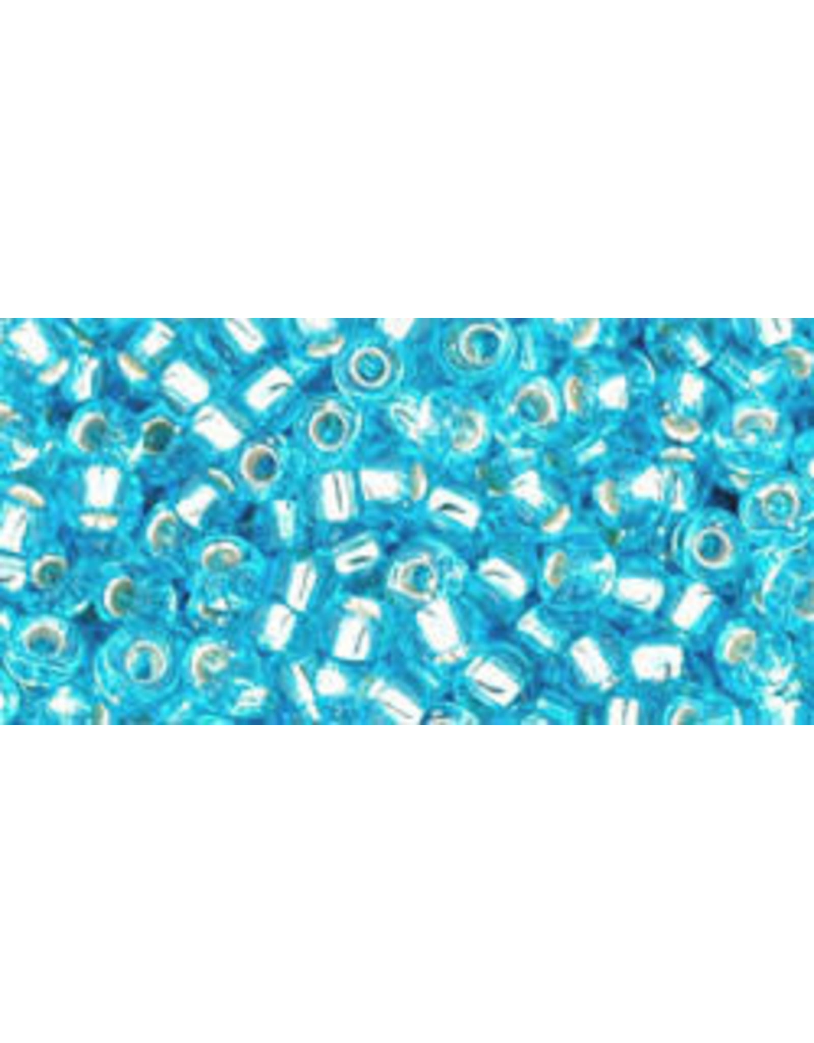 Toho 23 8  Round  40g  Aqua Blue s/l