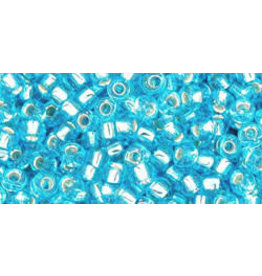 Toho 23 8  Round  40g  Aqua Blue s/l