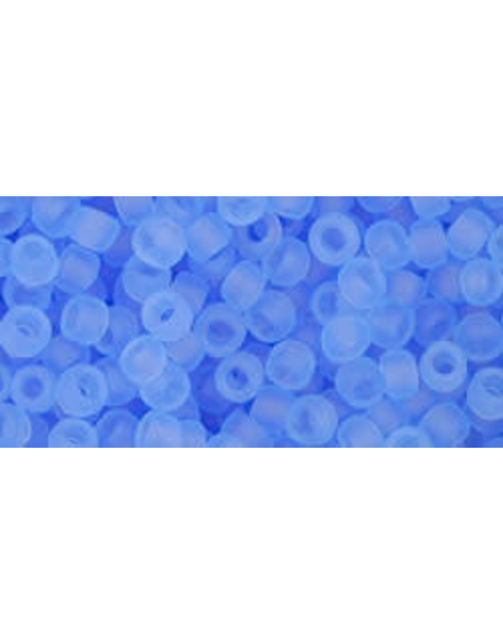 Toho 13f   8  Round  40g   Light Sapphire Blue Matte