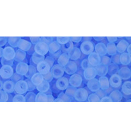 Toho 13f   8  Round  40g   Light Sapphire Blue Matte