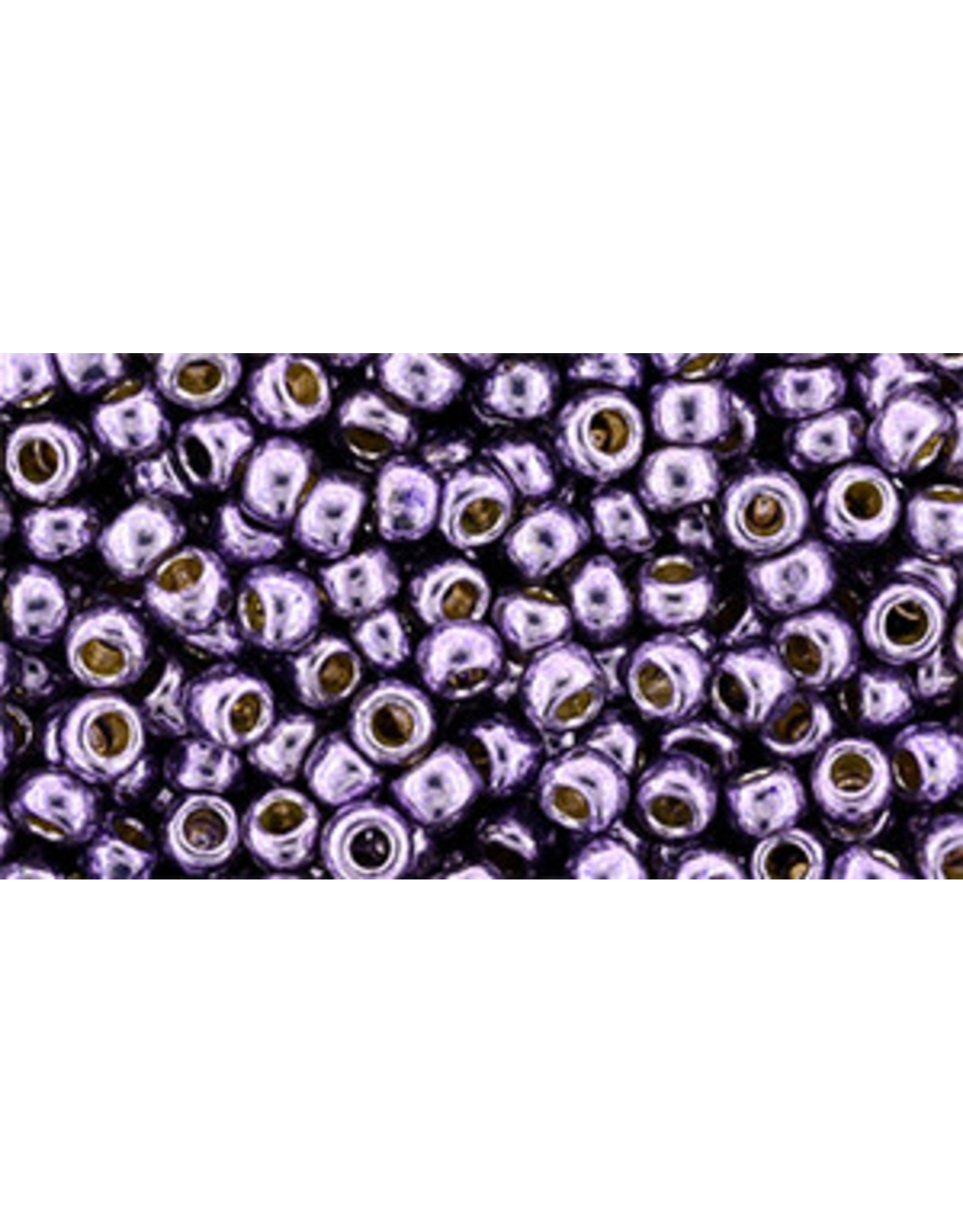 Toho pf579B  8  Round 40g  Pale Lilac Purple Metallic Perma Finish